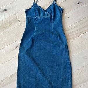 Old Navy Blue Denim Dress